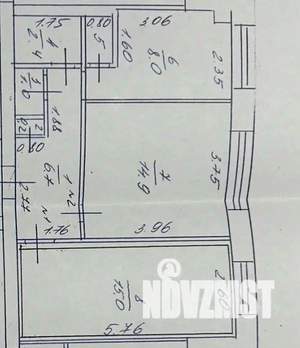 2-к квартира, вторичка, 50м2, 1/3 этаж
