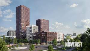 2-к квартира, вторичка, 45м2, 15/25 этаж