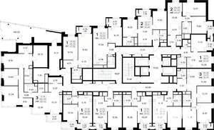 1-к квартира, вторичка, 44м2, 24/32 этаж
