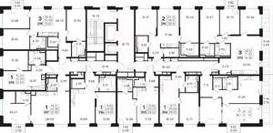 1-к квартира, вторичка, 51м2, 3/13 этаж