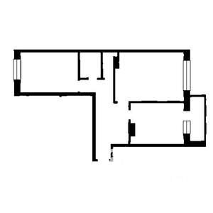 2-к квартира, вторичка, 67м2, 8/16 этаж