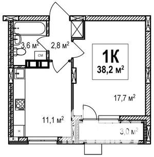 Фото квартиры на продажу (1)