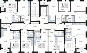 1-к квартира, вторичка, 35м2, 9/9 этаж