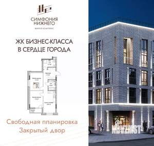 2-к квартира, вторичка, 68м2, 2/9 этаж
