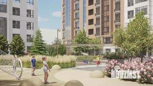 4-к квартира, строящийся дом, 110м2, 7/9 этаж
