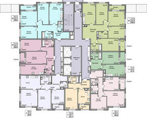 4-к квартира, вторичка, 107м2, 2/25 этаж