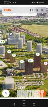 1-к квартира, вторичка, 38м2, 18/25 этаж
