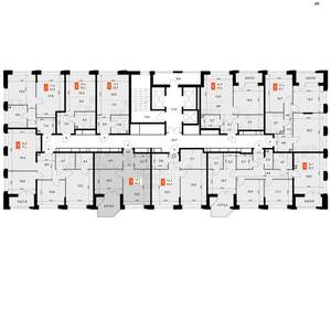 1-к квартира, вторичка, 43м2, 13/20 этаж