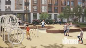 2-к квартира, строящийся дом, 61м2, 6/9 этаж