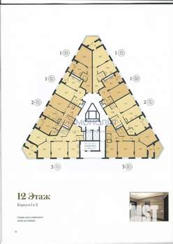 3-к квартира, вторичка, 112м2, 17/21 этаж